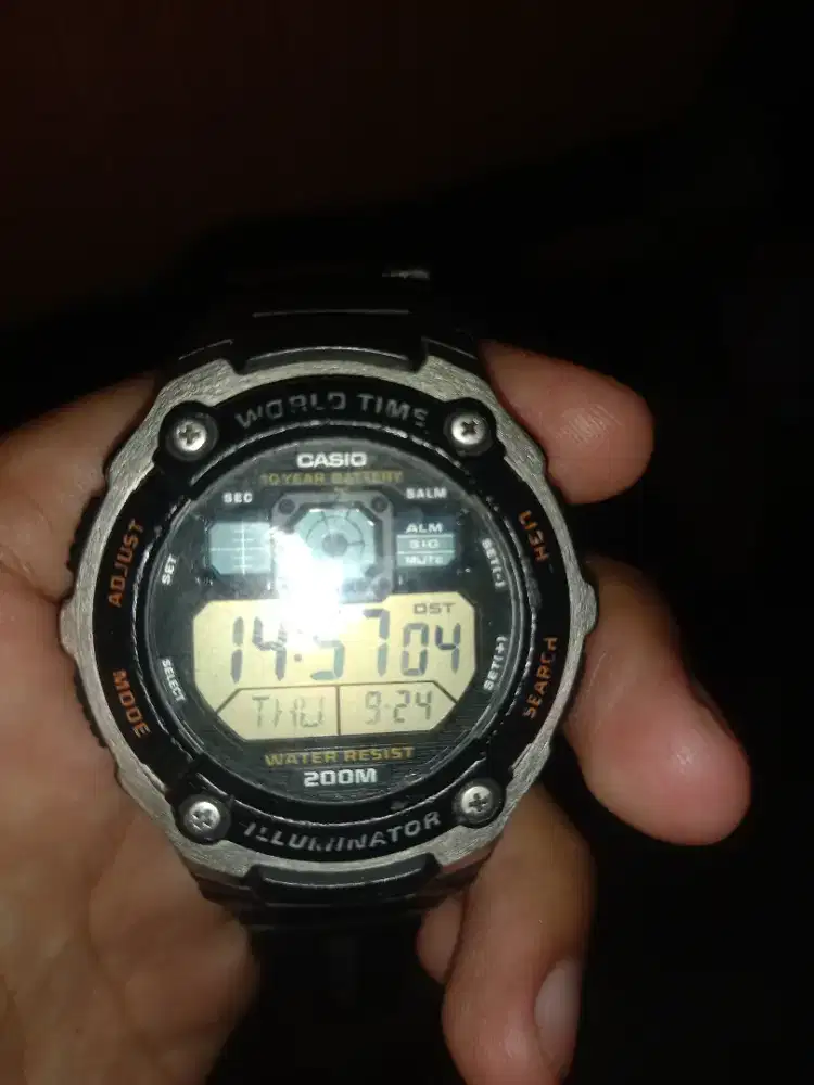 Casio ae 2000w minus pemakaian