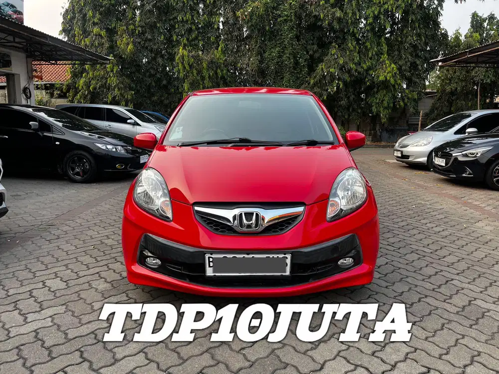 HONDA BRIO E AT 2014 RED EDITION