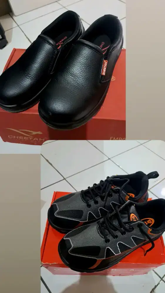 Sepatu safety Dr osha dan cheetah