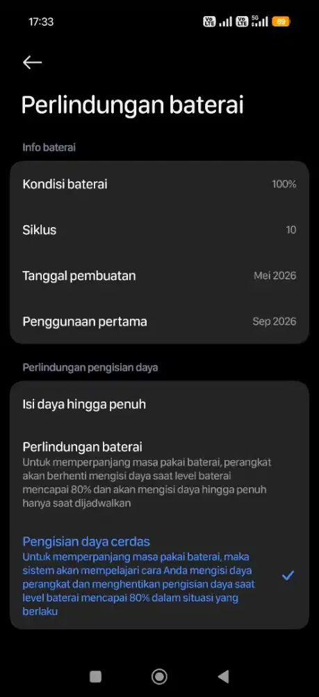 Xiaomi 17t 12/512 GB warna hitam