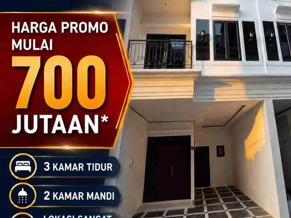Jual Rumah di Jagakarsa Jakarta Selatan harga mulai 700 Juta an
