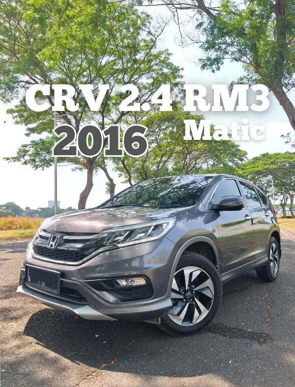 CRV 2.4 RM3 Matic Low KM 4 Ban Baru Istimewa