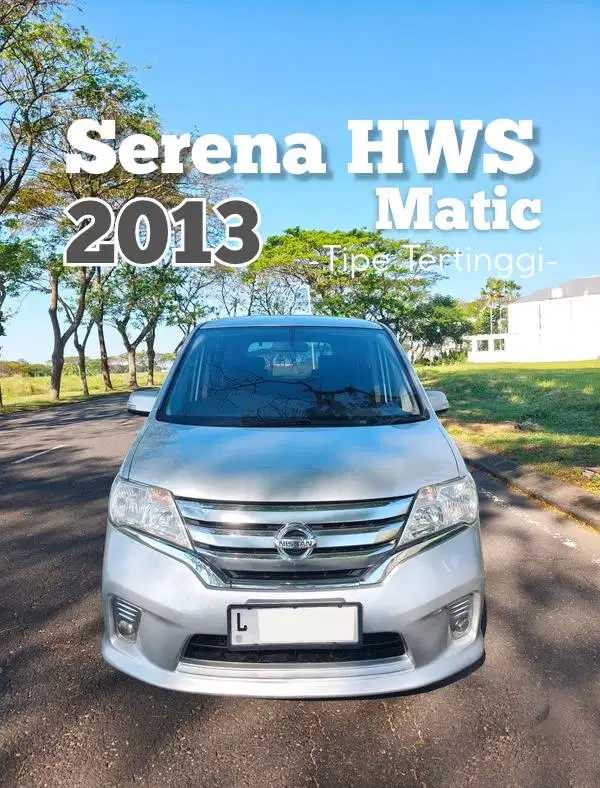Serena HWS Matic 2013 Tipe Tertinggi Pajak Panjang Low KM Terawat
