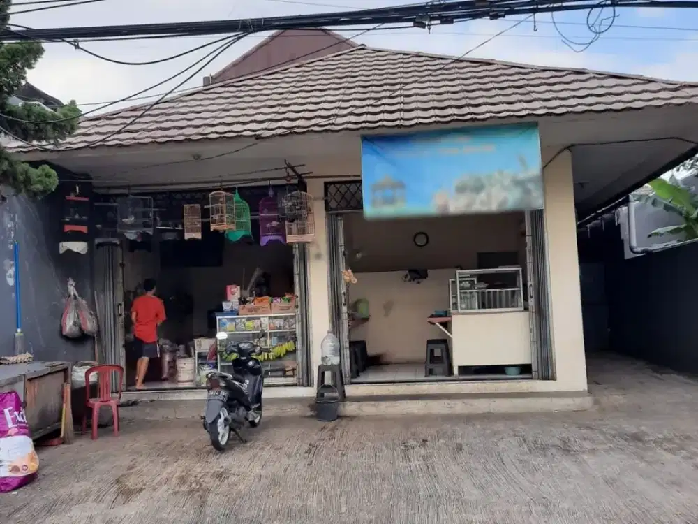 Rumah Kontrakan 4 pintu 2 Kios di Cipinang Jakarta Timur