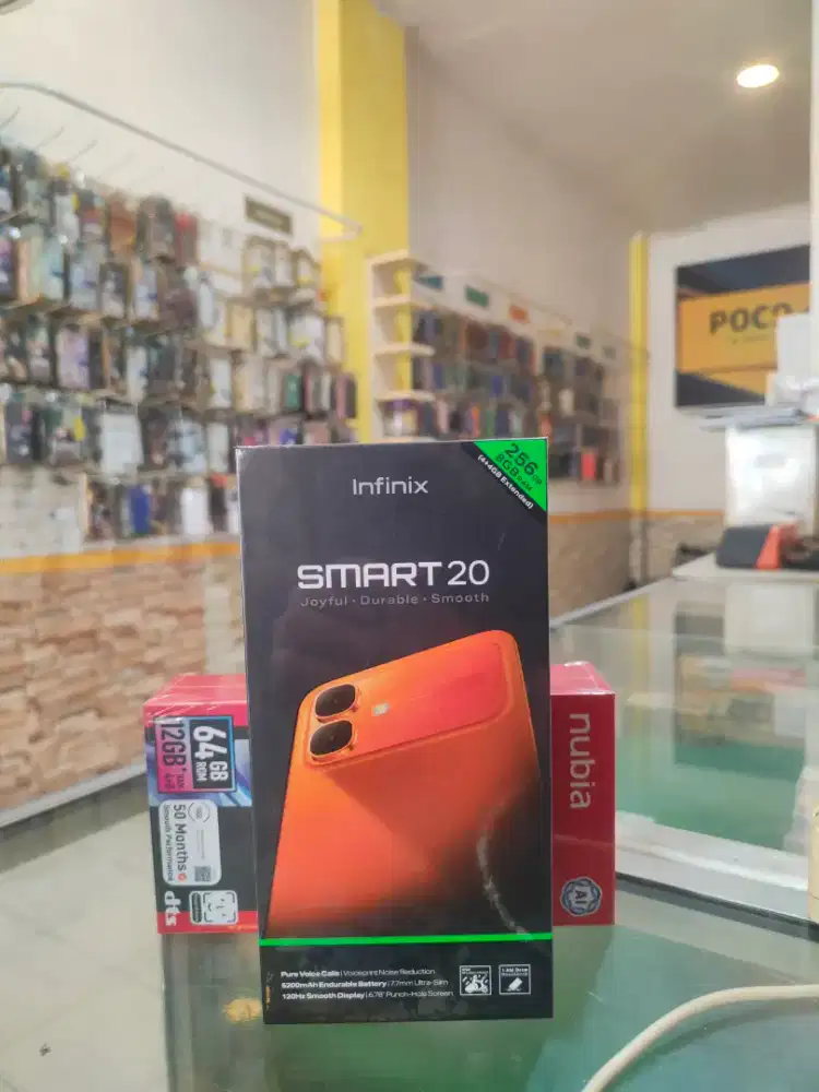 INFINIX SMART 20 4/64 promo+bonus cash & credit garansi Resmi