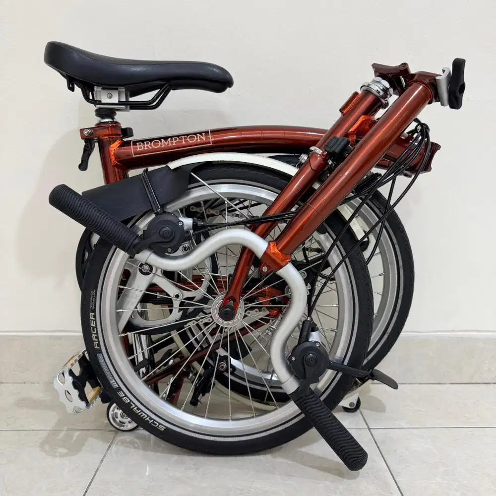 BROMPTON M6L FLAME LACQUER 2019 - ISTIMEWA