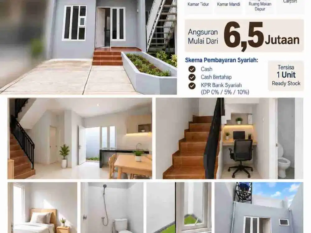 Rumah perbatasan Cijantung& LentengAgung Jakarta