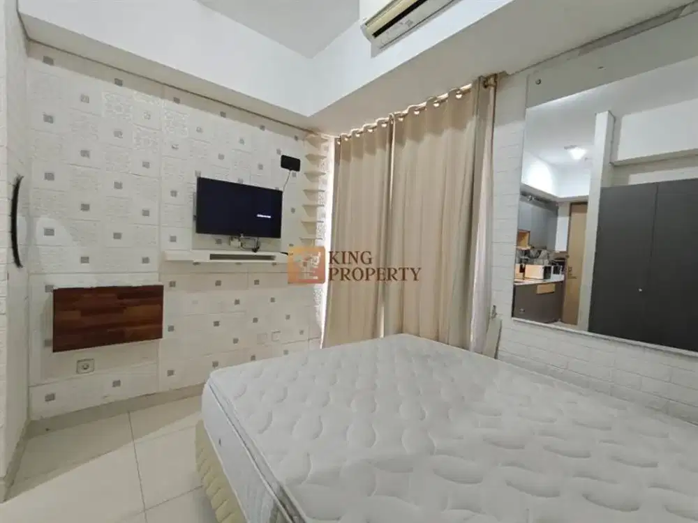 Disewakan Studio Luas 26m2 Taman Anggrek Residences Tanjung Duren Selatan Contemporary Minimalist Design, City View Jakarta Barat, Fasilitas Lengkap