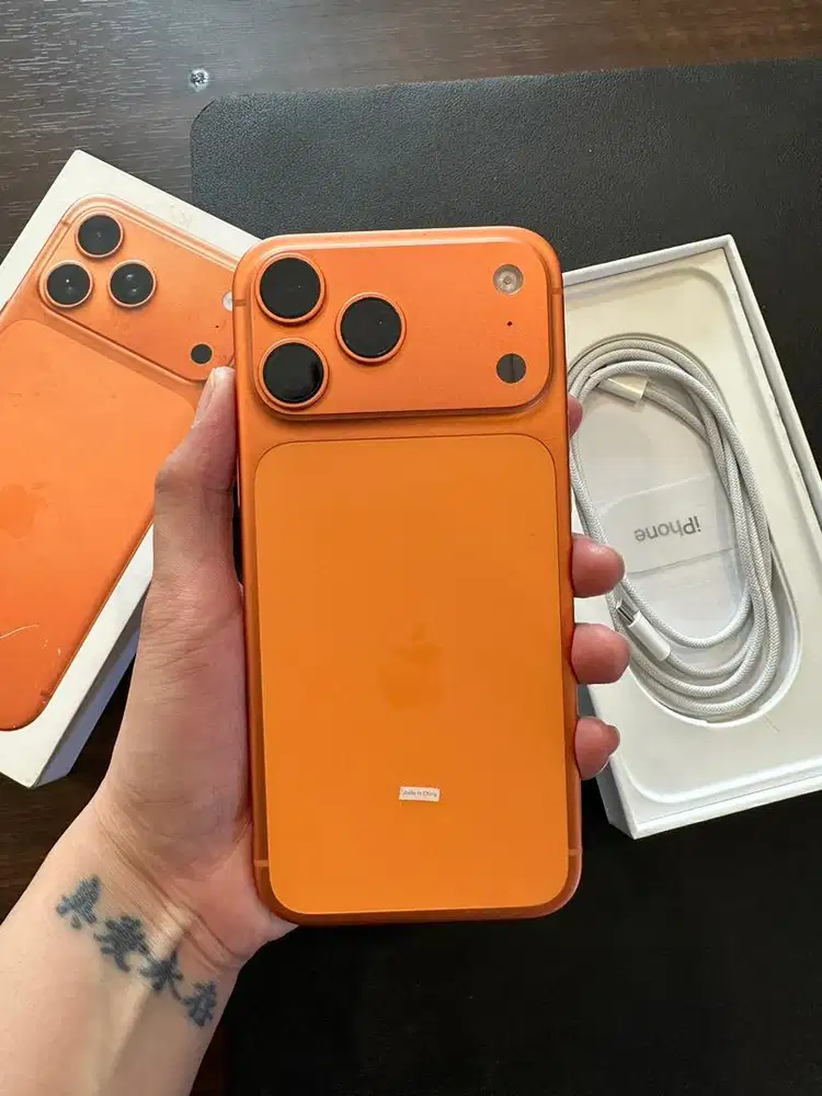 iPhone 17 Pro Max 512GB BH 92% Orange Garansi Resmi iBox (23/12/2026)