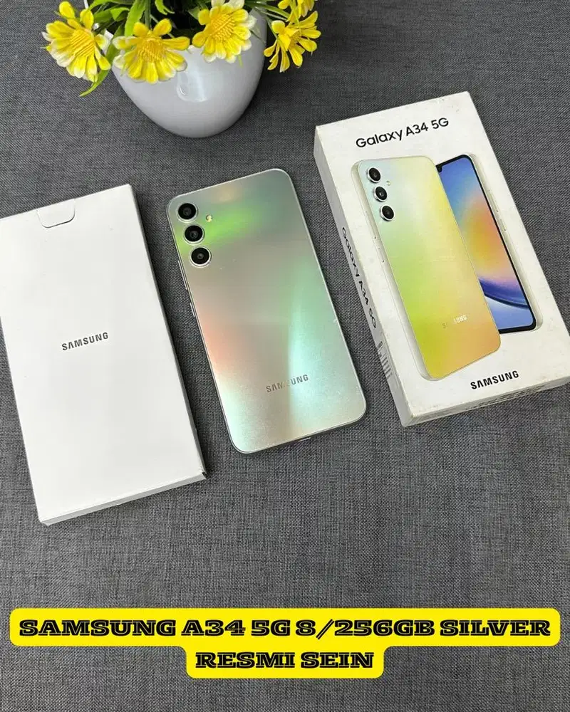 Samsung A34 5G 8/256GB Silver