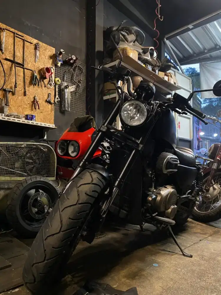 QJ SRV 250 Custom Sportster — Full Part Ori Lengkap