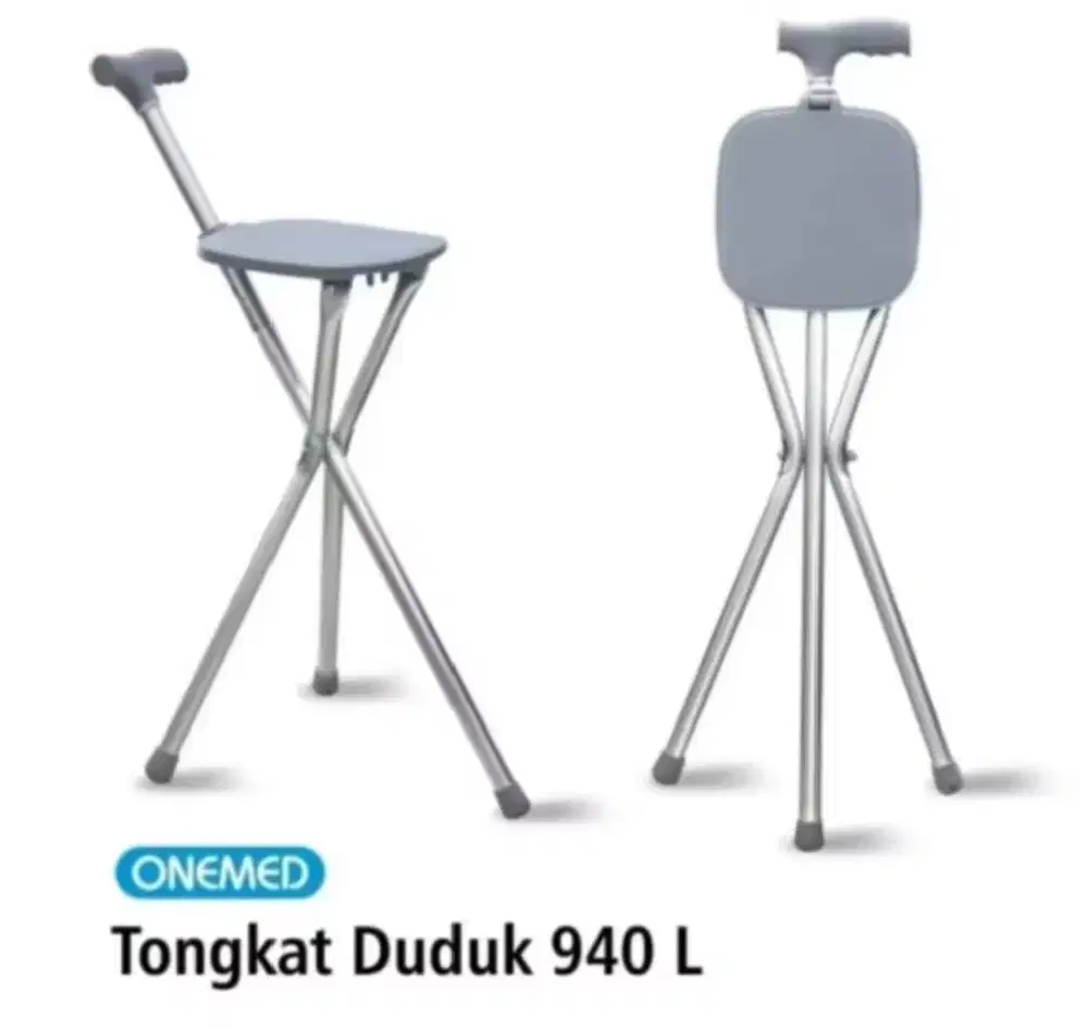 Jual tongkat kursi lipat lansia