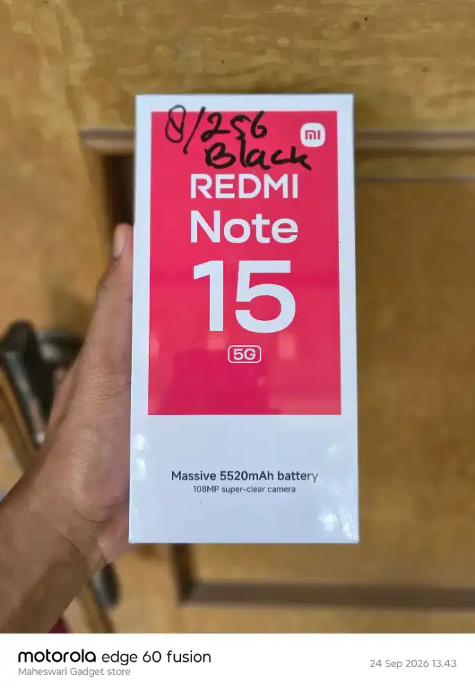 Redmi Note 15 5G Baru Segel Dus Garansi Resmi