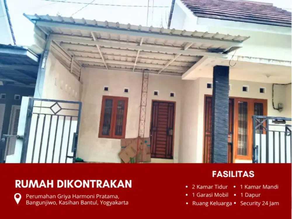 Di Kontrakan / Sewakan Rumah Dekat UMY