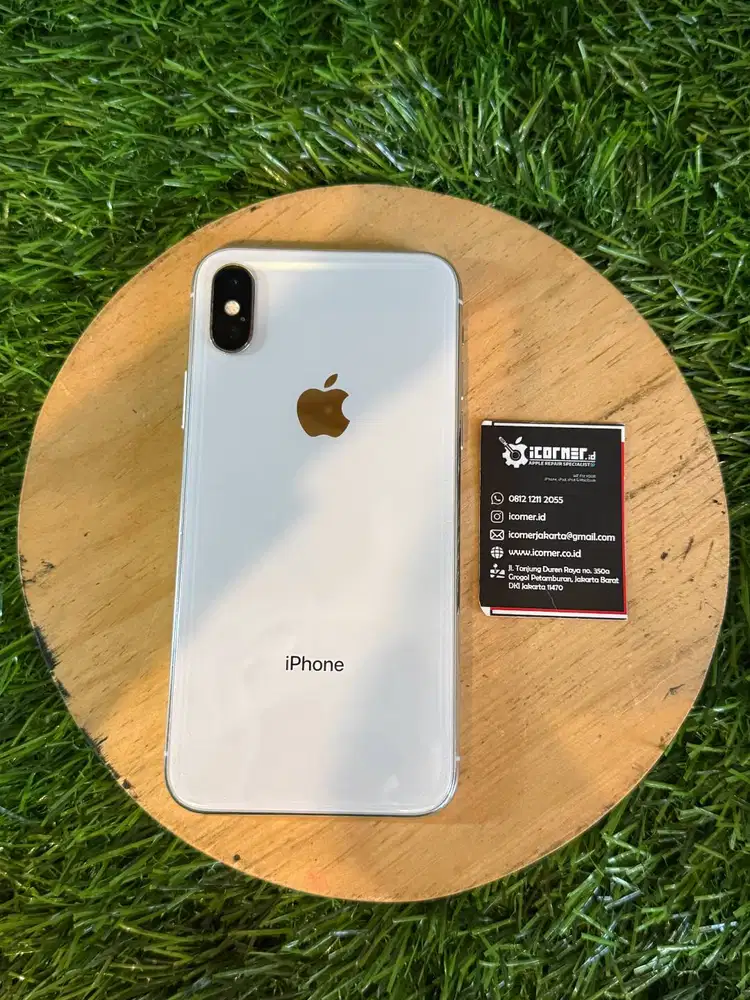iPhone X 64GB Silver Ex - inter | Second Original | Garansi Toko