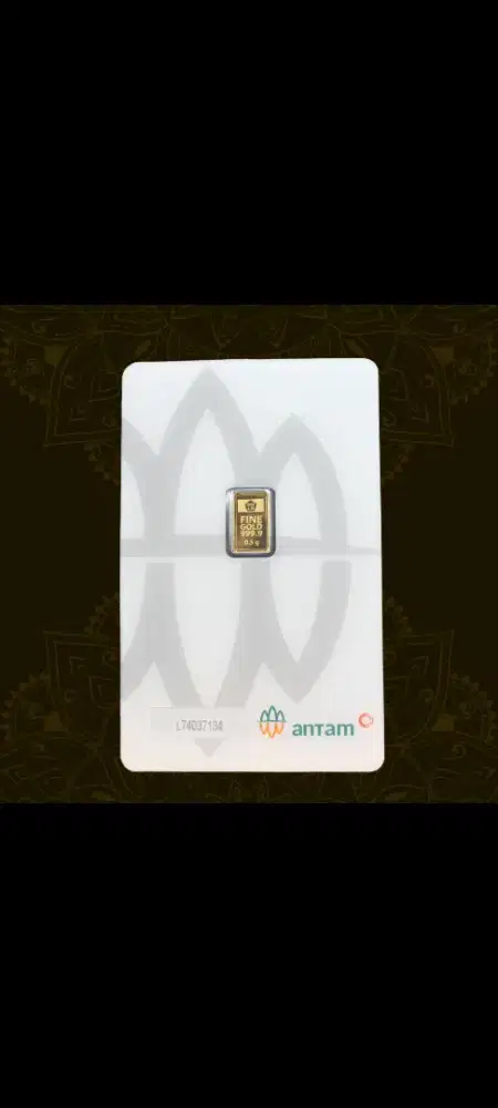 Antam 1gram sama 0,5 gram