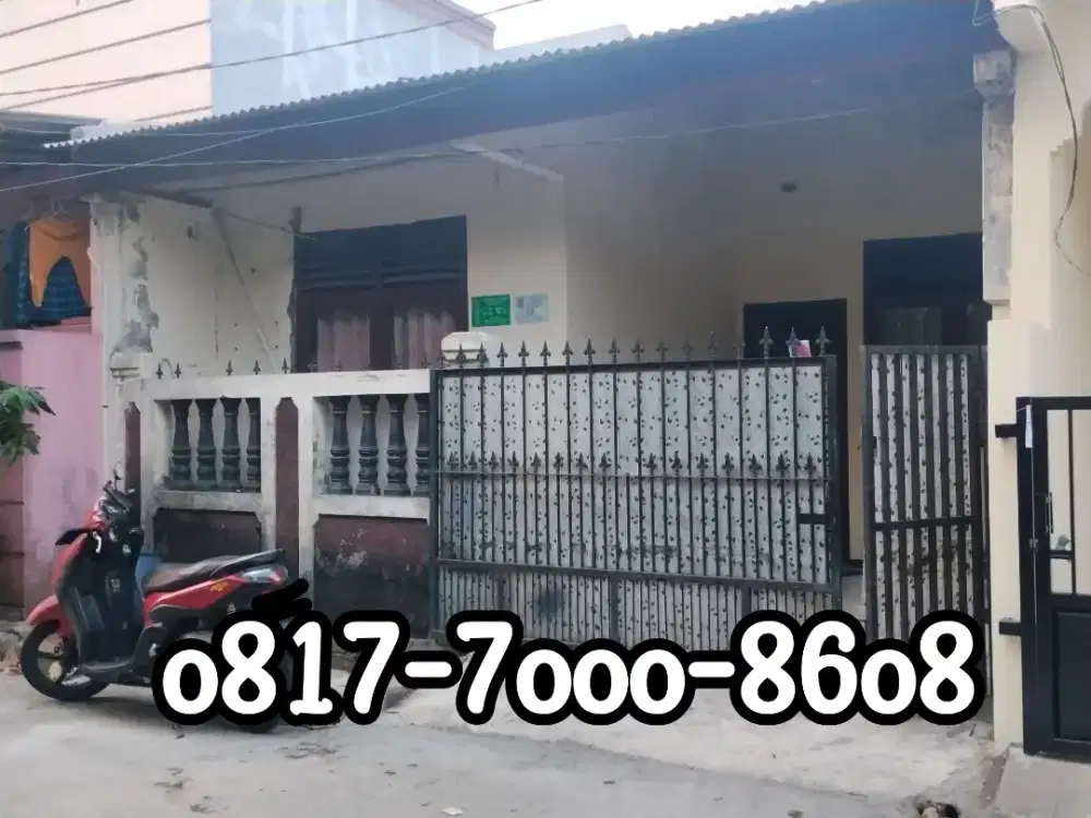 Disewakan rumah 2KT termurah