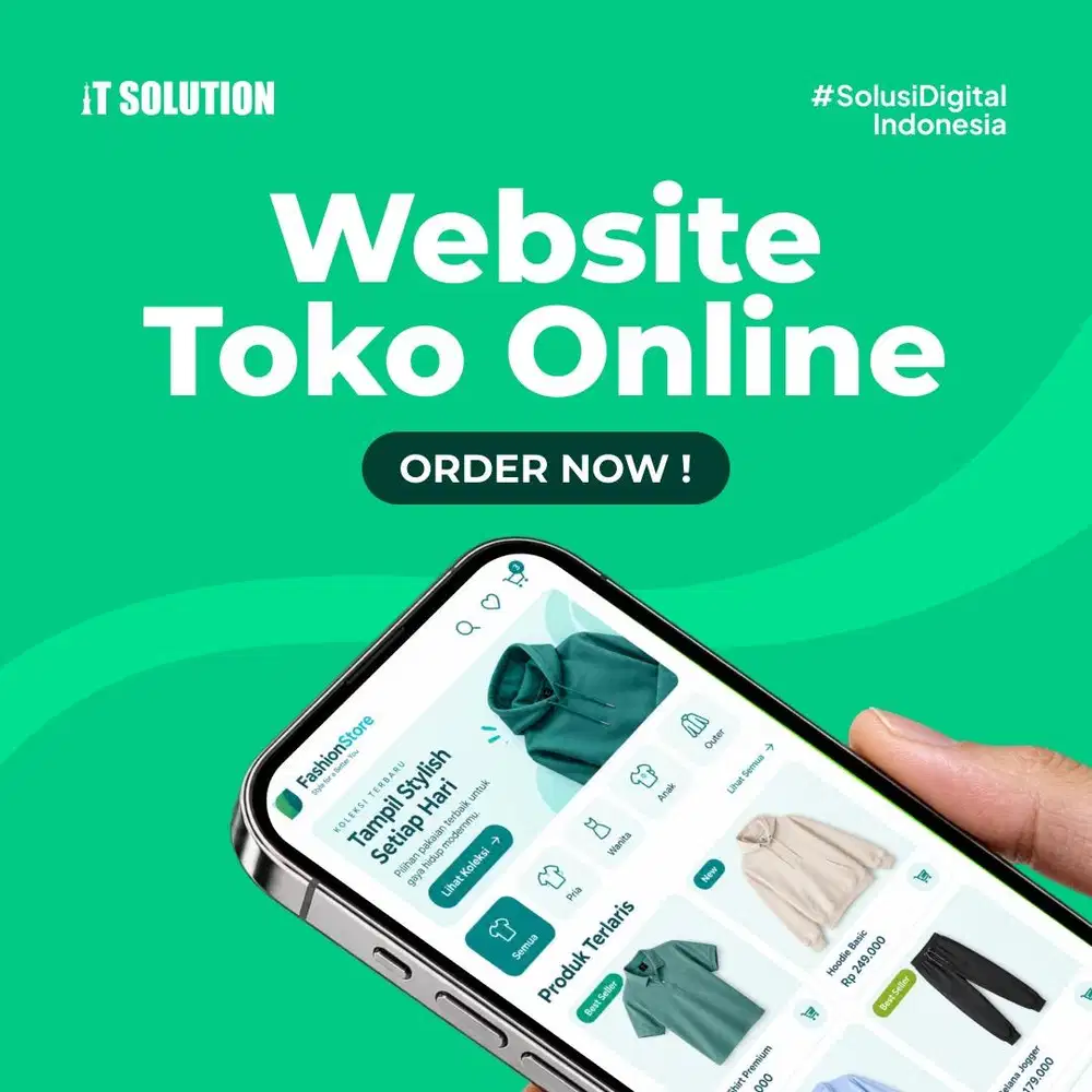 Jasa Pembuatan Website Toko Online Profesional