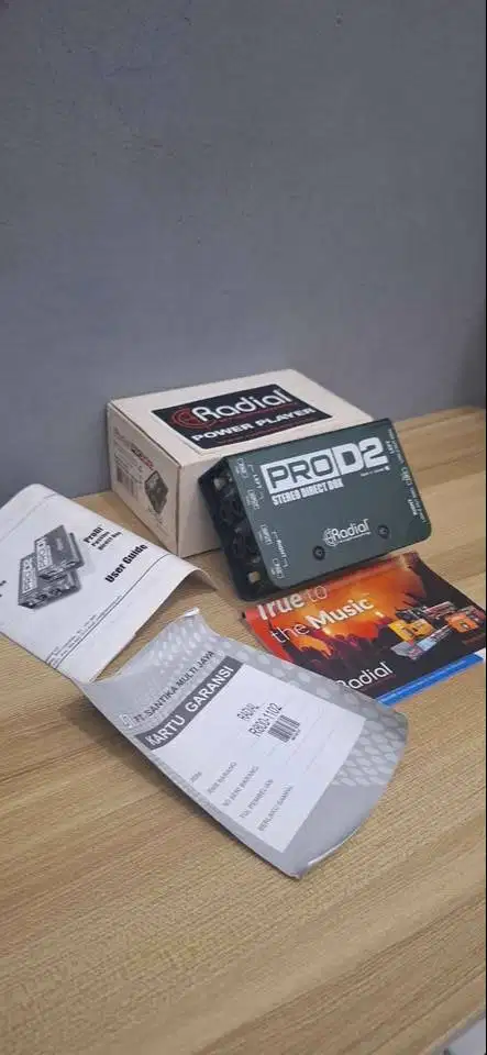 Radial Pro D2 Stereo Passive Direct Box