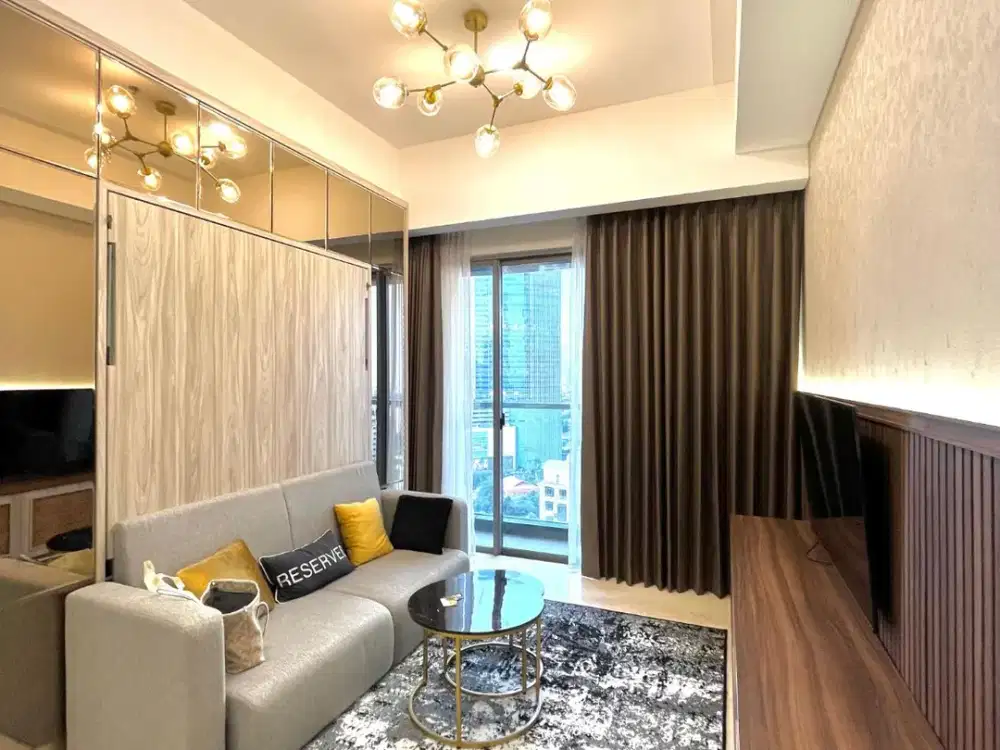 Disewa Apartemen 57 Promenade 1BR Furnished Uk 55 m2 at Jakarta Pusat