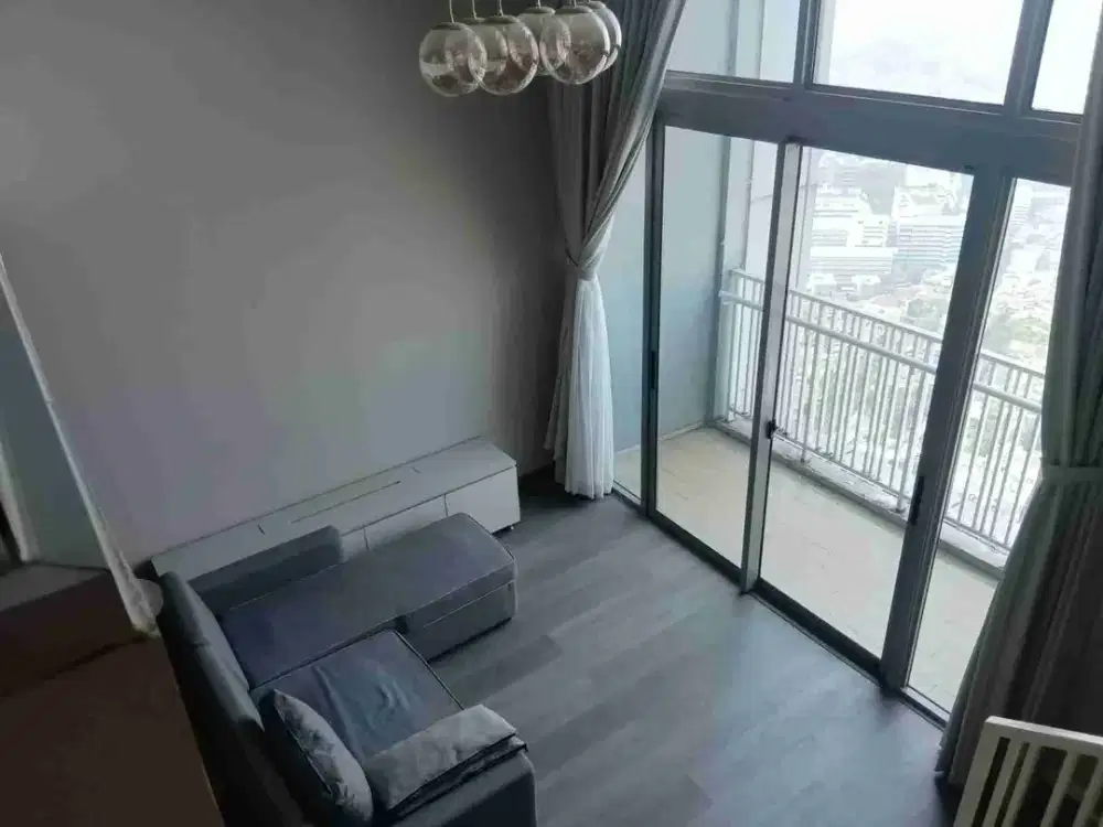 Disewakan Unit Apartemen SOHO Podomoro City Tipe Avenue Kondisi Furnished dan High Floor