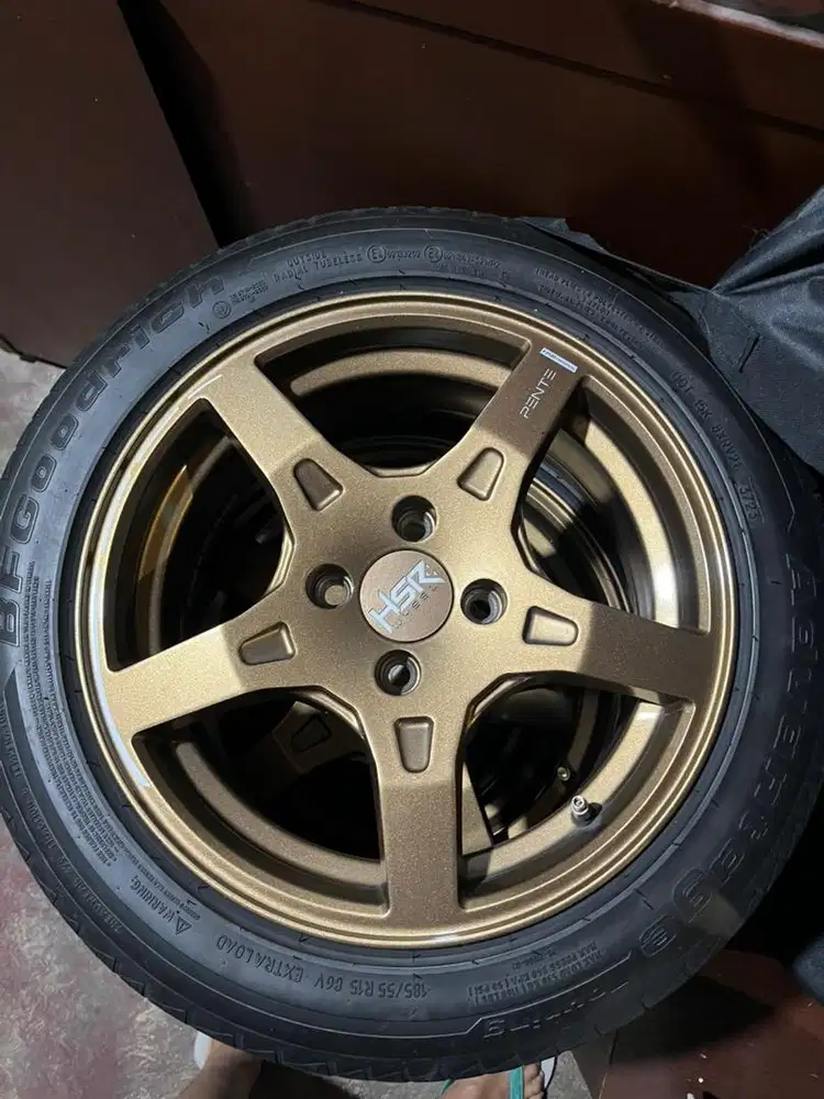 Jual Velg HSR r-15 + Ban