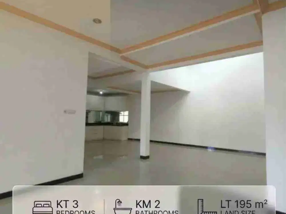 Rumah Pojok 1,5 Lantai Pondok Tjandra Dekat Bandara Juanda