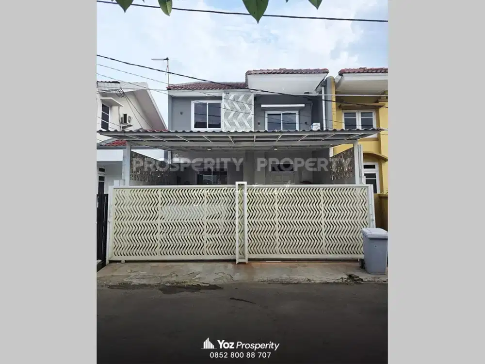 Rumah Sudah Renovasi Full Bangunan 2 Lantai di Perumahan Sektor 7C Gading Serpong Kabupaten Tangerang Selangkah ke Mall SMS
