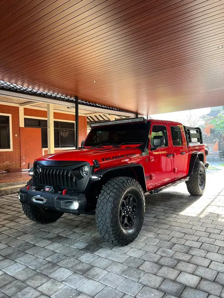 DP 599 JT JEEP RUBICON GLADIATOR 4X4 2020 AT RED