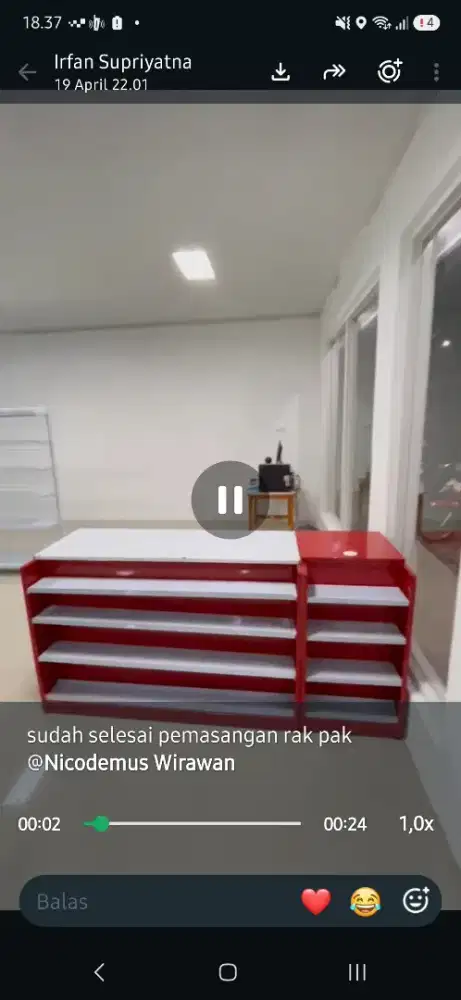 Rak display minimarket