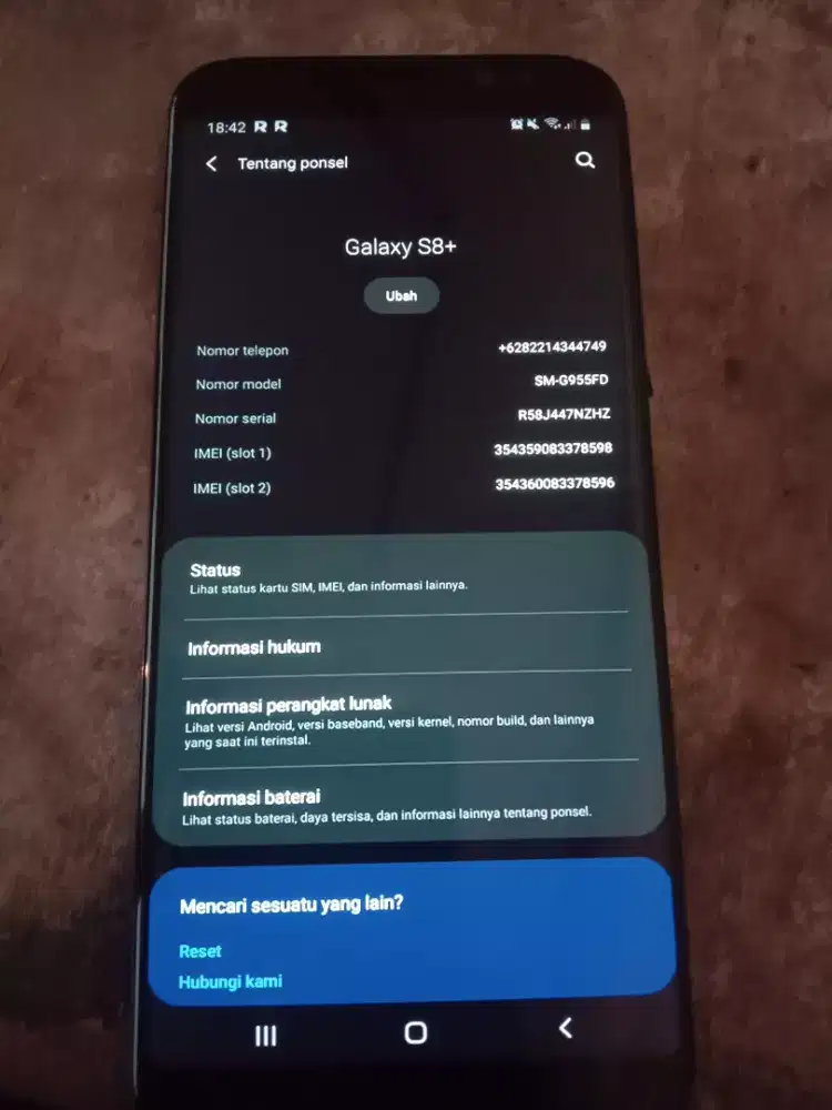 Jual samsung s8+