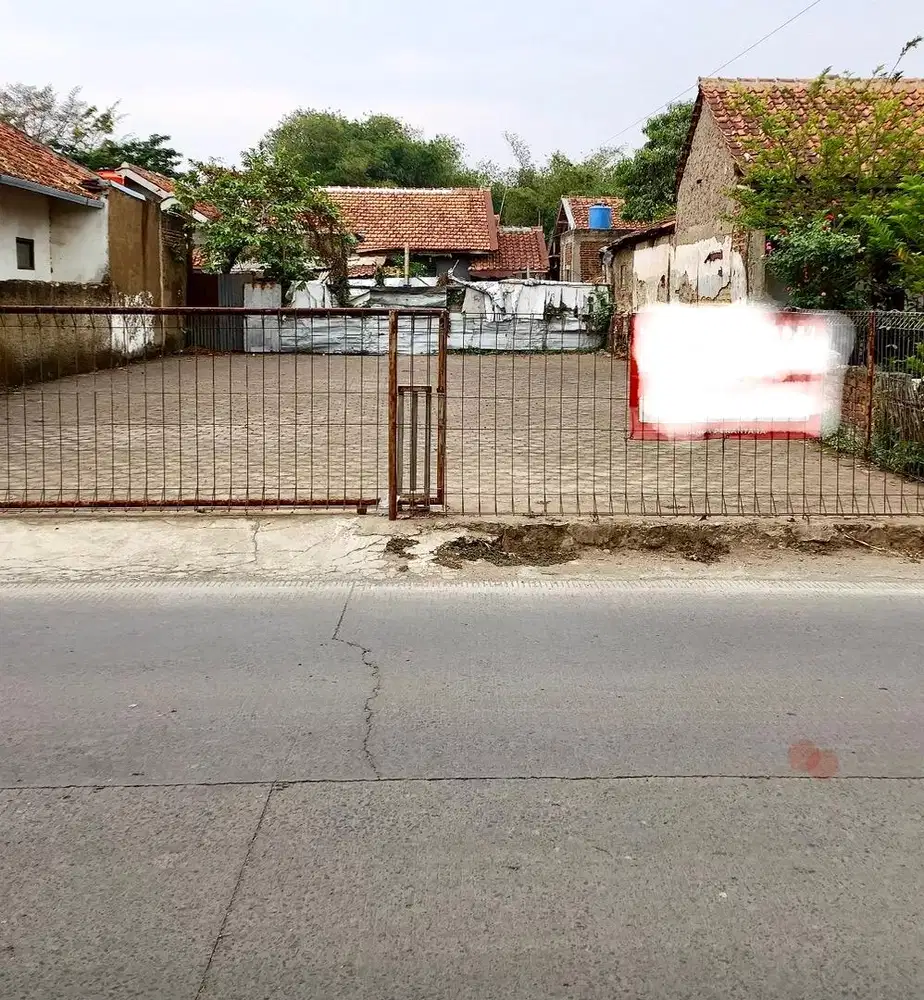 Jual tanah pinggir jalan raya