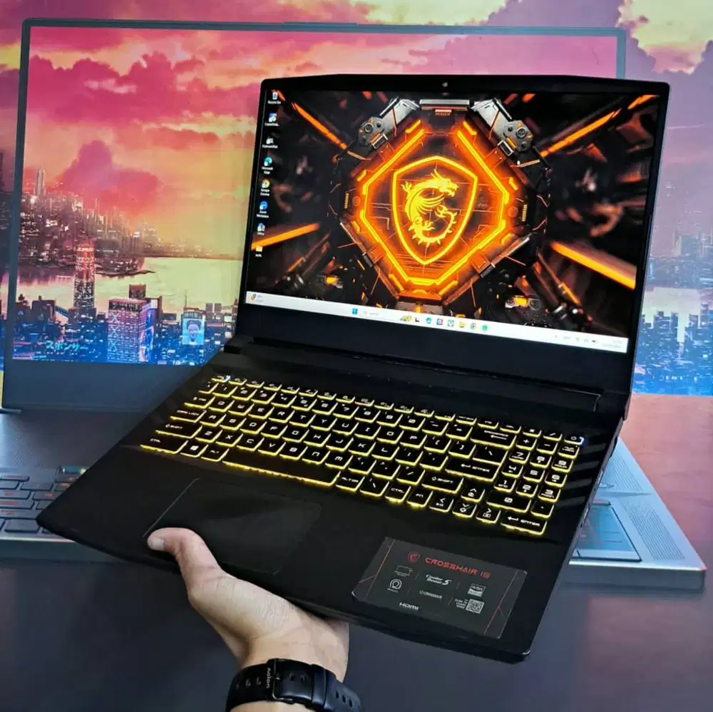 MSI Crosshair 15 A11UCK Intel core i7-11800H RAM 16GB SSD 512GB