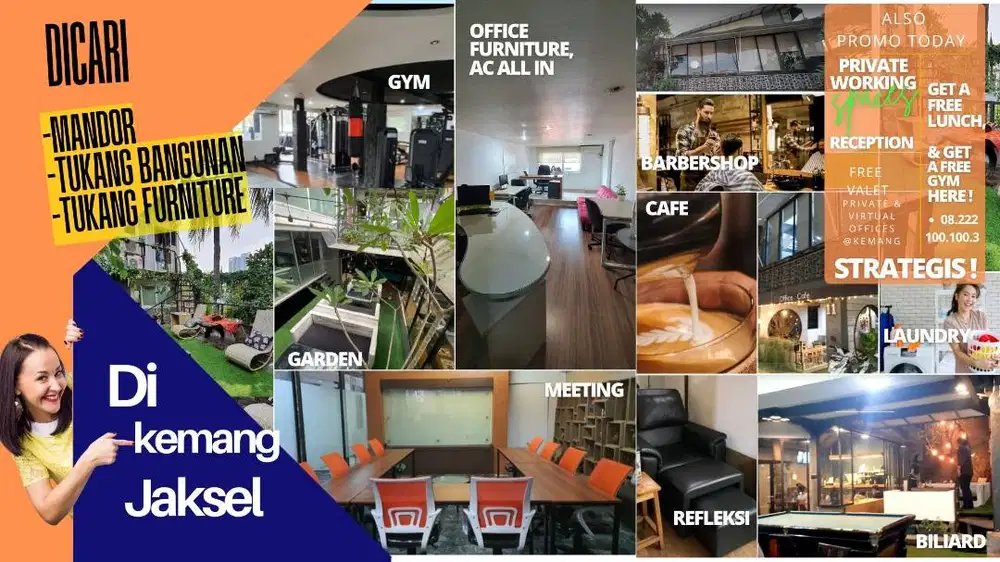 LOWONGAN KERJA MANDOR, TUKANG BANGUNAN, DAN FURNITURE