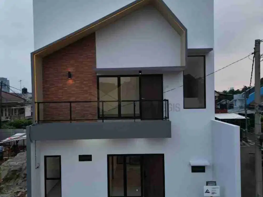 Rumah 2 lantai Siap Huni Modern Skandinavian Di Cimanggis Depok