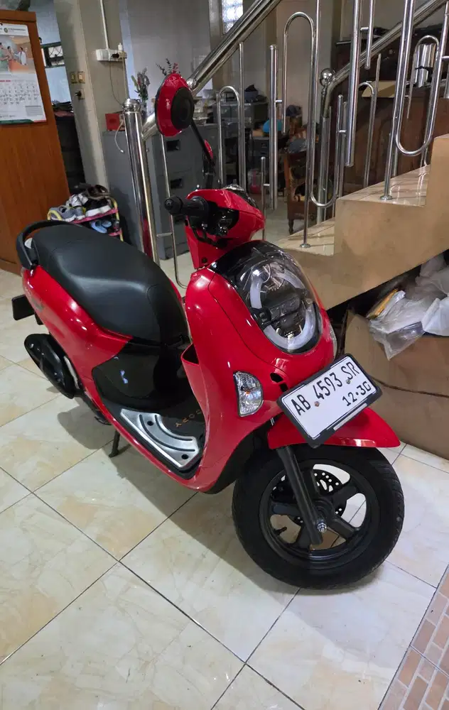 Scoopy all new merah 2025 low km gbm