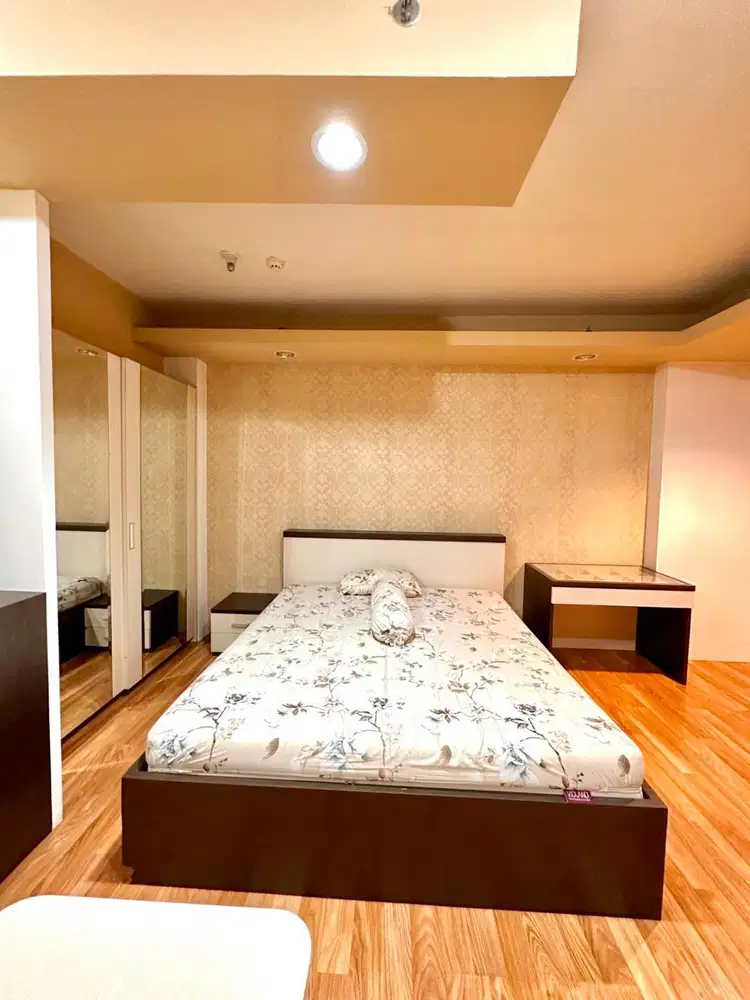 Tipe Studio luas full furnished tinggal huni!