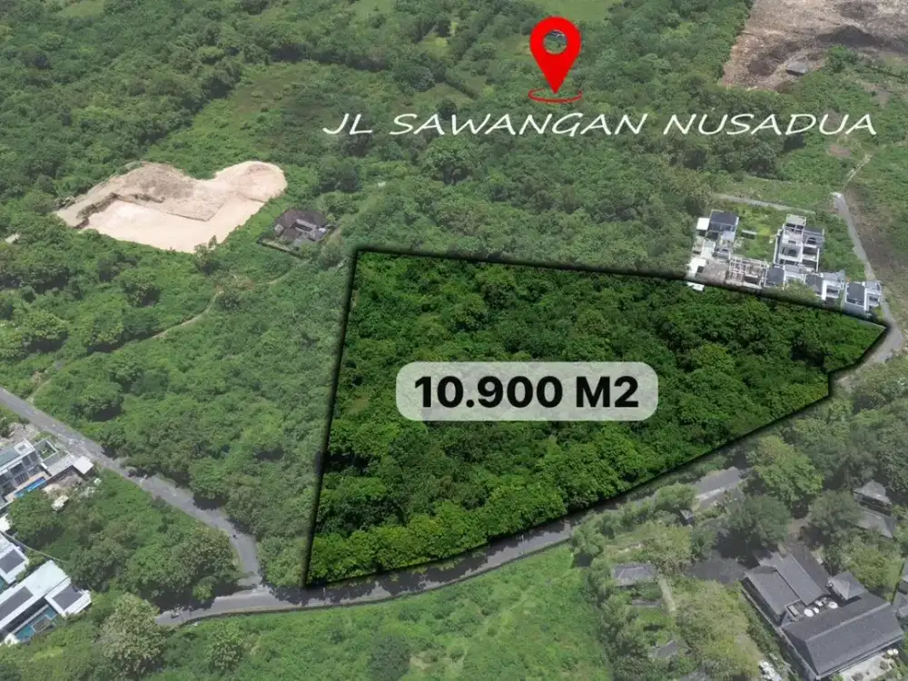 1 Hectare Land Near Hotel Mulia Nusa Dua