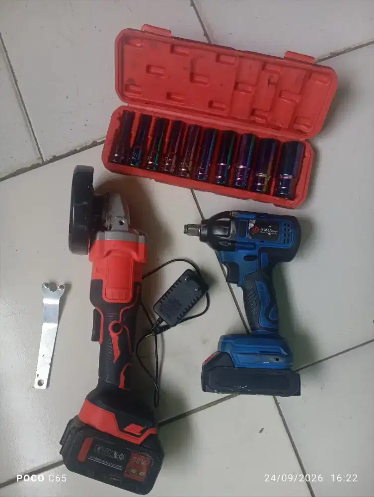 Impact dan gerinda batre