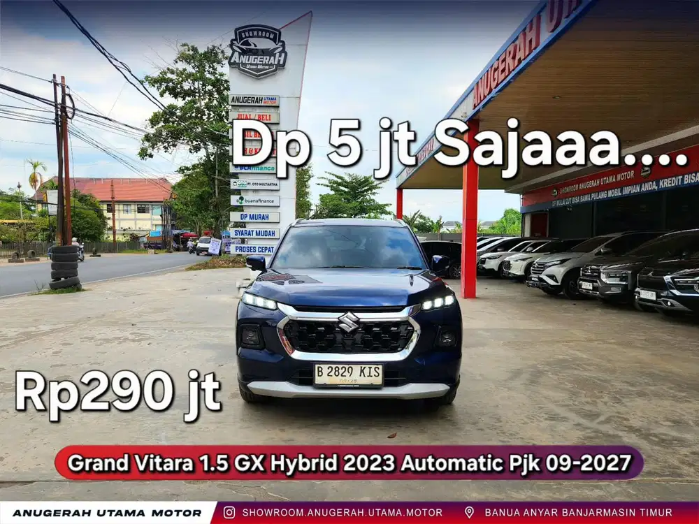 Dp5jt Grand Vitara GX Hybrid 2023 Automatic Pjk 09-2027