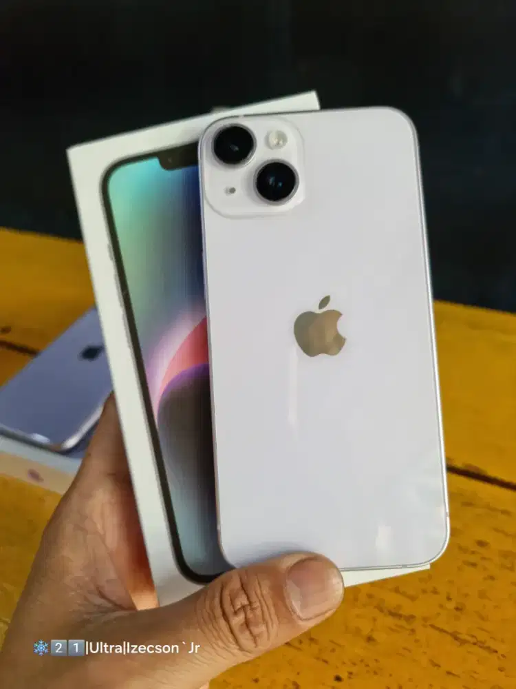 iPhone 14 128GB LL/A Fullset
85% Mulus, No Minus, All Operator
