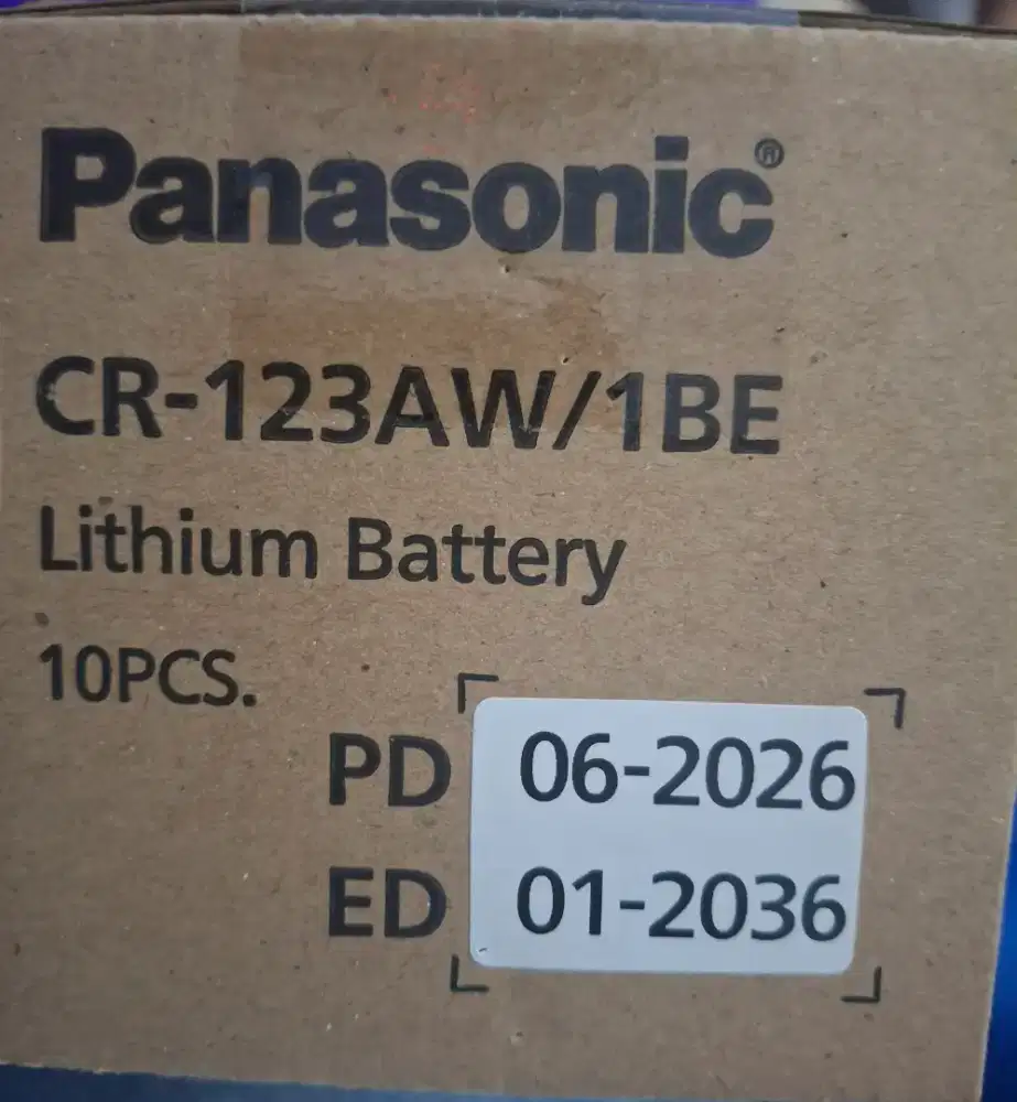 Panasonic batu battery