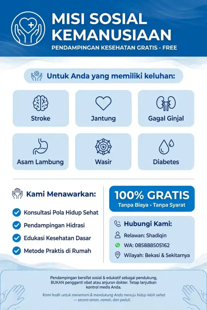TERAPI KESEHATAN GRATIS