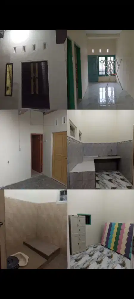 Dikontrakkan rumah 2 lantai