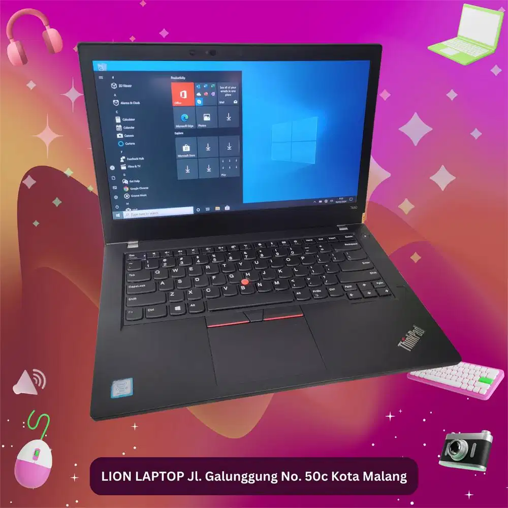 RAM 8GB Core i5 gen 8 Lenovo Thinkpad T480 [24|09]