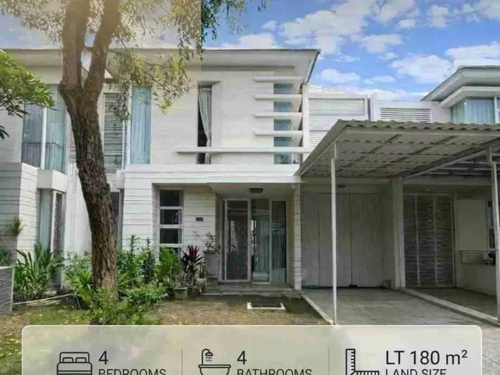 Rumah Furnished Siap Huni di Pakuwon City, SHM!