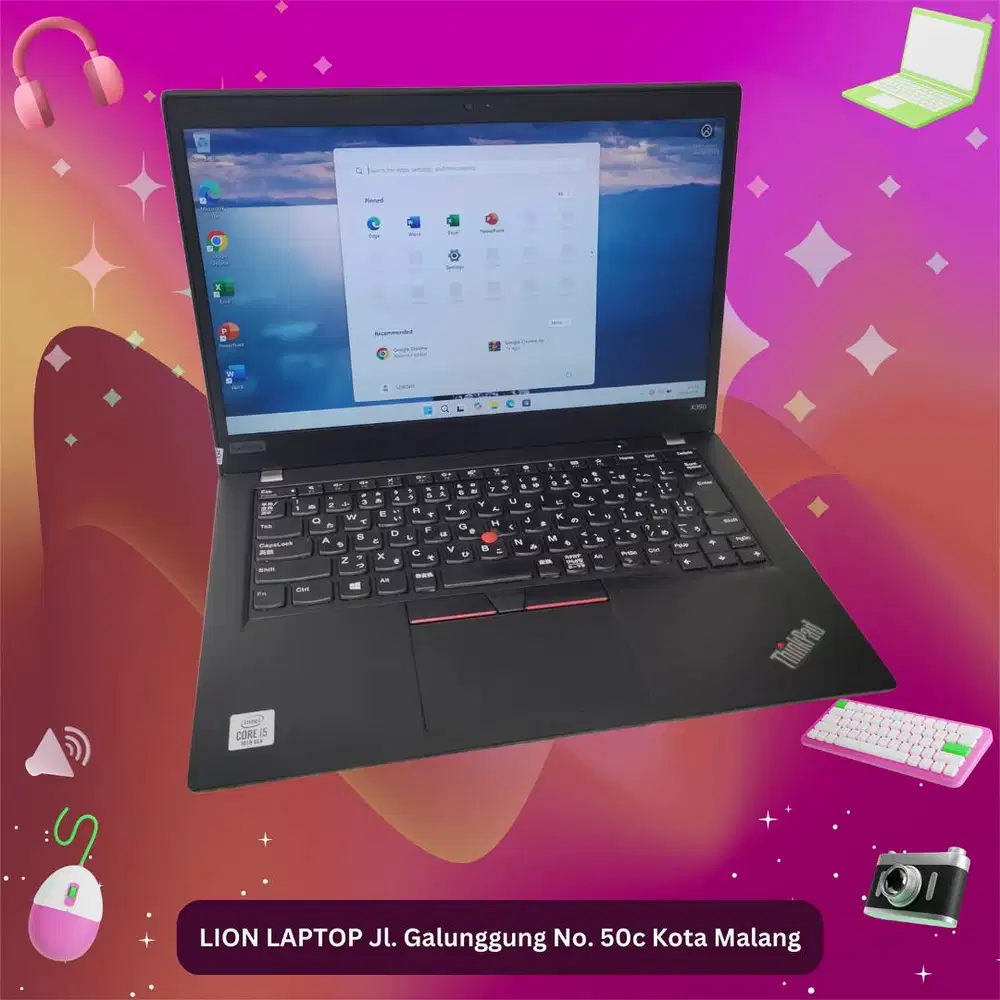 i5 GEN 10 Murah RAM 8GB Lenovo Thinkpad X390 [24|09]