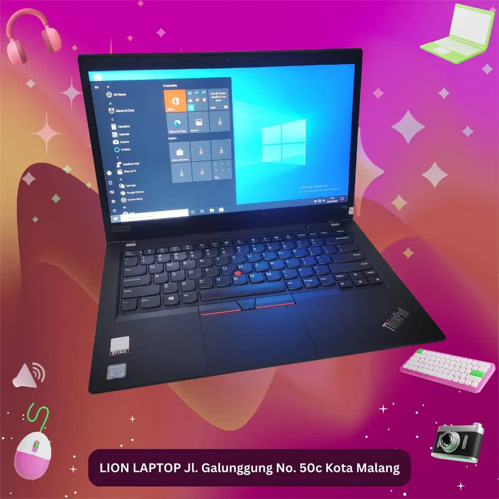 Core i7 gen 8 RAM 8GB SSD 256 Lenovo Thinkpad T490 [24|09]