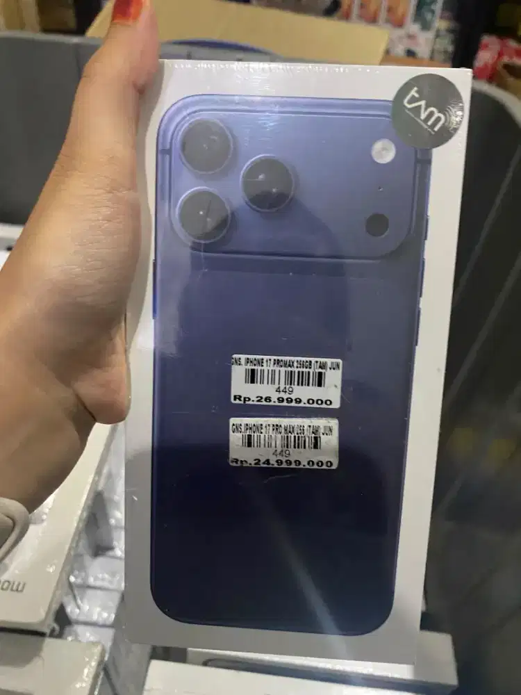 IPHONE 17 PROMAX 256GB ATLANTIS DAHSYAT