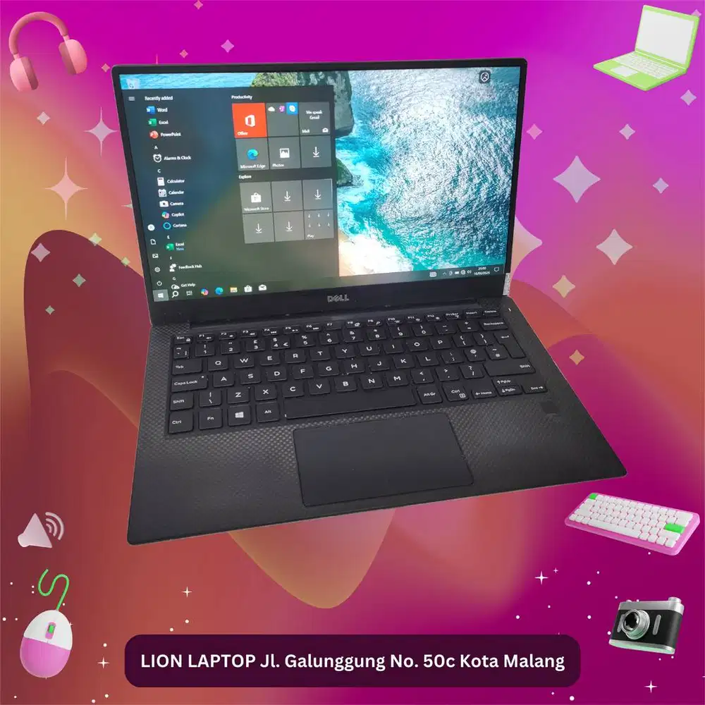 Slim & Ringan Core i7 RAM 8 SSD 256 DELL XPS 13 9360 [24|09]